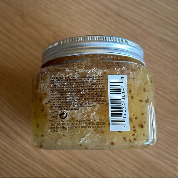 NEW Origins Ginger Body Scrub Smoothing Body Buffer 21.2oz - Picture 4 of 6